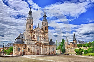 Fuldaer Dom (Cathedral) in Fulda, Hessen, Germany (HDR) photo