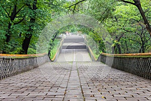 Fuling Tomb of the Qing Dynasty(UNESCO World Heritage site) in Shenyang, Liaoning, China.