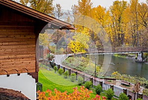 Full Autumn in Leavenworth, Washington