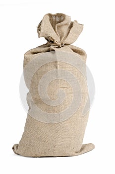 Full big sack, studio shot