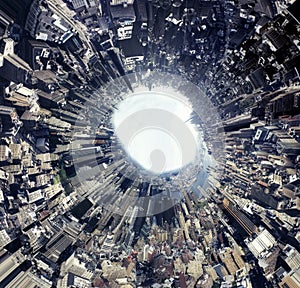 Full circle panorama: Manhattan