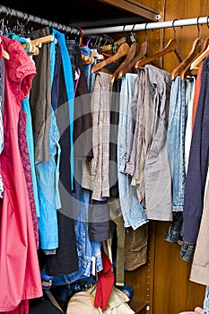 Full closet photo