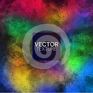 Full Color Grunge Texture Vector Background