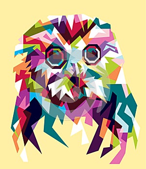 Full color owl illustration