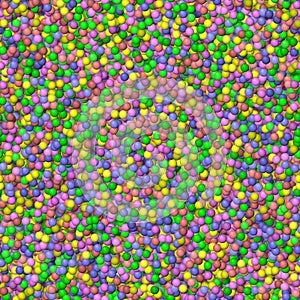 Full color spectrum balls seamless texture pattern background