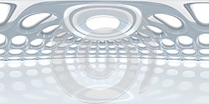 Lleno 360 grado de claro elementos concretos el edificio cúpula  gráficos tridimensionales renderizados por computadora ilustraciones 