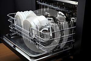 full dishwasher, AI generated