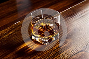 Full drink glass whiskey bourbon alcohol cheer