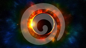 Full eclipse of the sun