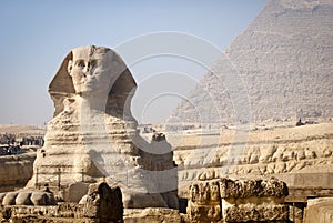 Full-face of Sphinx