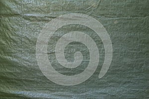 Green tarp texture photo