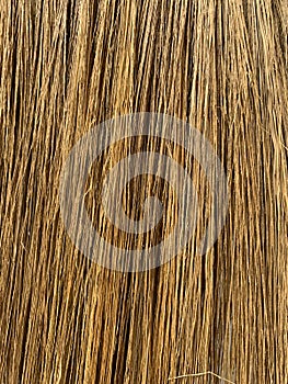 Full frame broom straw woth defocused foreground