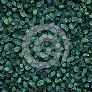 Full frame nature background of green leaf