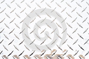 Full frame silver metal background texture pattern