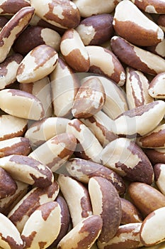 Full Frame Shot Of Shelled Brazil Nuts photo