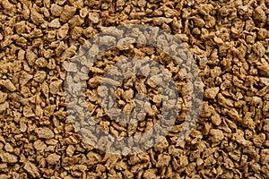 Full frame of soy protein