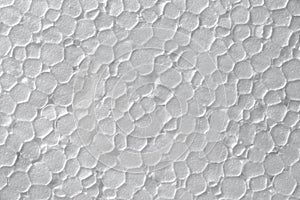 Full Frame of Styrofoam Polystyrene Texture Background