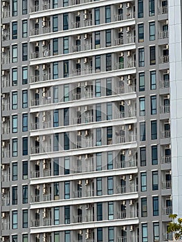 Modern Apartment Building Facade