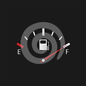 Full Fuel tank indicator