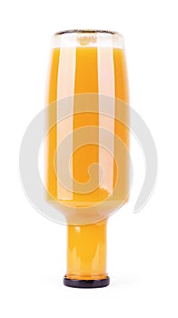 Full glass of orange juice photo