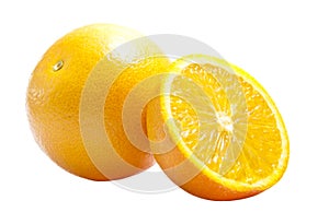 Plný polovica oranžový 