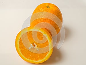 A Full & Half Orange