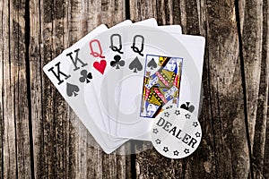 Full House - Kings & Queens Poker