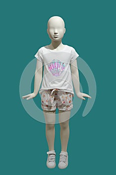 Full length child mannequin