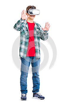 Full length portrait of boy