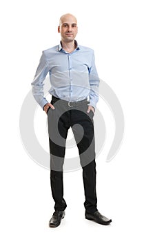 Full length portrait of a businessman