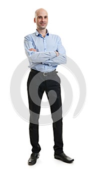 Full length portrait of a businessman