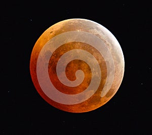 Full Lunar Eclipse Blood Moon