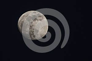 Full moon background. The Moon is an astronomical body orbiting the planet Earth