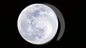 Full moon close up picture