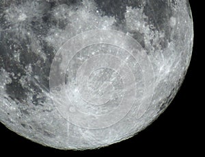 Full Moon details and craters observing