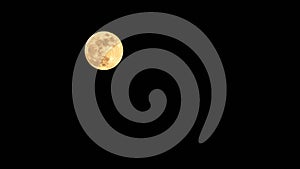 Full moon just before Lunar Eclipse