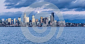 Full Moon Over Seattle 6