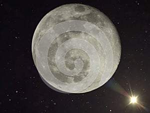 Full moon shot January 2024