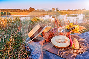 Full picnic basket