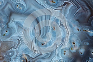 Full-screen texture of blue-white agate