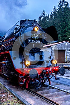 Full steam ahead with the Rodelblitz special train near Schmalkalden