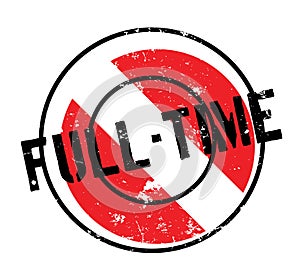 Full-Time rubber stamp