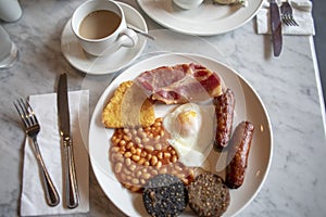 Full traditional Irish breakfast