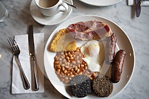 Full traditional Irish breakfast