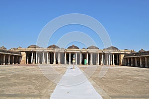 Full view of Sarkhej Roza, Ahmedabad