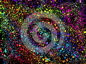 Fullcolor abstract background