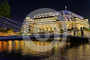 Fullerton Hotel in Singapore