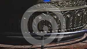 FullHD video of an buddhist prayer wheels spinning in Leh