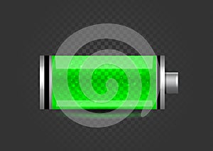 Fully charged battery icon