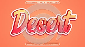 Fully Editable Text Effect Style